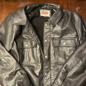 Men’s Levi Leather Jacket